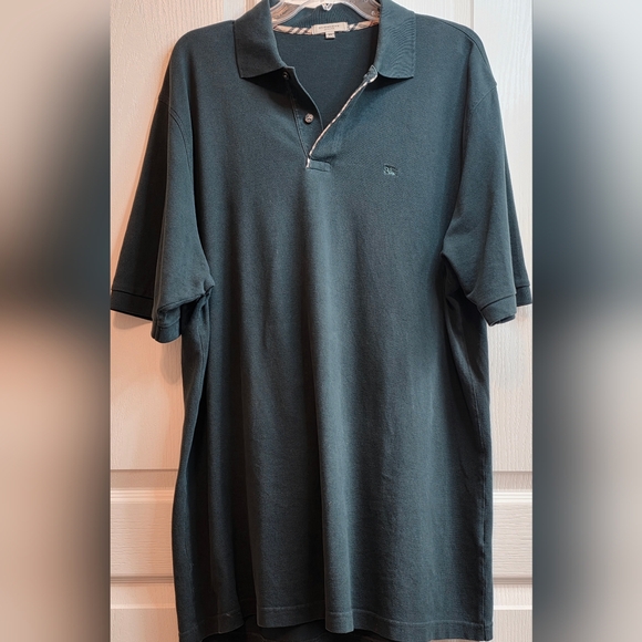 Burberry Other - Burberry London XL Men's Dark Green Polo Shirt
